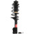 Quick-Strut Front Left Suspension Strut and Coil Spring Assembly | MON172296