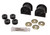 Sway Bar Bushing Set, Black, Front, Bar Dia. 26mm, Performance Polyurethane | 3068.5117G