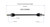 Chevrolet, Geo, Suzuki (1.3) CV Axle Assembly  - Front Right | GSPNCV33506