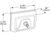Rectangular Submersible Clearance Marker Lights with Built-In Reflectors, Replacement Part | GRO46982-5