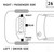 Torque Strut Rear Lower | 62M3216