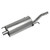 SoundFX Direct Fit Exhaust Muffler 1.875" Inlet (ID) 1.875" Outlet (OD) | WEX18563