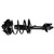 Quick-Strut Front Left Suspension Strut and Coil Spring Assembly | MON171598