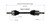 Chrysler, Dodge, Plymouth (3.0, 3.3) CV Axle Assembly  - Front Left | GSPNCV12535