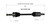Toyota CV Axle Assembly  - Front | GSPNCV69158