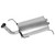 Quiet-Flow SS Direct Fit Exhaust Muffler Assembly 2" Inlet (OD) 2" Outlet (OD) | WEX53111