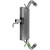 Quiet-Flow SS Direct Fit Exhaust Muffler Assembly 2.5" Inlet (ID) 3.5" Outlet (OD) | WEX50081