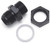 12AN Fuel Cell Bulkhead Fitting With Black Finish | RUS670880