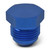 6AN Flare Plug Adapter Fitting With Blue Finish | RUS660190