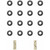 Engine Valve Stem Oil Seal Set | 557SS 72844