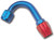 6AN ProClassic 120 Degree 1" Radius Hose End With Red/Blue Finish | RUS610220