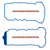 Engine Valve Cover Gasket Set | 557VS 50726 R