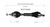 10-16 Volvo XC60 (2.5, 3.0, 3.2 - AWD/FWD) CV Axle Assembly  - Front Left | GSPNCV73049