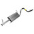 Quiet-Flow SS Direct Fit Exhaust Muffler Assembly 1.9375" Inlet (OD) 2" Outlet (OD) | WEX47772