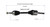 Ford, Lincoln (1.5, 1.6, 2.0, 2.5) CV Axle Assembly  - Front Left | GSPNCV11187