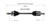 04-08 Acura TSX CV Axle Assembly  - Front Left | GSPNCV21500