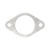 2 Bolt, Exhaust Pipe Flange Gasket | WEX31311