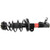 Quick-Strut Front Left Suspension Strut and Coil Spring Assembly | MON372664