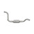 Direct Fit Exhaust Resonator and Pipe Assembly 2" Inlet (OD) 2" Outlet (OD) | WEX54884