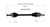 09-13 Mazda 6 (2.5) CV Axle Assembly  - Front Left | GSPNCV47005