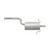 Quiet-Flow SS Direct Fit Exhaust Muffler Assembly 2" Outlet (OD) | WEX54820