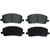 QuickStop Front Disc Brake Pad Set Ceramic | WAGZD884