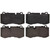 QuickStop Front Disc Brake Pad Set Semi-Metallic | WAGZX1223