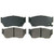 QuickStop Front Disc Brake Pad Set Semi-Metallic | WAGZX510