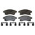 OEX Front Disc Brake Pad Set Premium Ceramic | WAGOEX1522