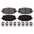 SevereDuty Rear Disc Brake Pad Set | WAGSX1596