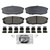 SevereDuty Rear Disc Brake Pad Set | WAGSX1304