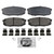 SevereDuty Rear Disc Brake Pad Set | WAGSX1304