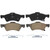 QuickStop Front Disc Brake Pad Set Ceramic | WAGZD857