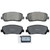 QuickStop Front Disc Brake Pad Set Ceramic | WAGZD1640B