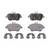 OEX Rear Disc Brake Pad Set Premium Ceramic | WAGOEX1646