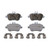 OEX Rear Disc Brake Pad Set Premium Ceramic | WAGOEX1646