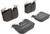 Premium Low-Met OE Equivalent Front Brake Pad Set | BBBP06096
