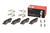 Premium Low-Met OE Equivalent Rear Disc Brake Pad Set | BBBP44019