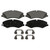 QuickStop Front Disc Brake Pad Set Semi-Metallic | WAGZX1479