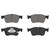 QuickStop Front Disc Brake Pad Set Ceramic | WAGZD2300