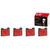 Premium NAO Ceramic OE Equivalent Rear Disc Brake Pad Set | BBBP86002N
