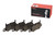 Premium Low-Met OE Equivalent Rear Disc Brake Pad Set | BBBP65037