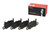 Premium Low-Met OE Equivalent Rear Disc Brake Pad Set | BBBP65037