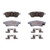 OEX Rear Disc Brake Pad Set Premium Ceramic | WAGOEX1100