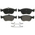 QuickStop Front Disc Brake Pad Set Semi-Metallic | WAGZX783