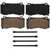 QuickStop Front Disc Brake Pad Set Ceramic | WAGZD1149