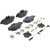 Premium Low-Met OE Equivalent Front Brake Pad Set | BBBP50049