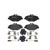 Premium Low-Met OE Equivalent Front Brake Pad Set | BBBP50049