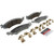 Premium NAO Ceramic OE Equivalent Front Brake Pad Set | BBBP24136N