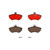 Premium NAO Ceramic OE Equivalent Front Brake Pad Set | BBBP85015N